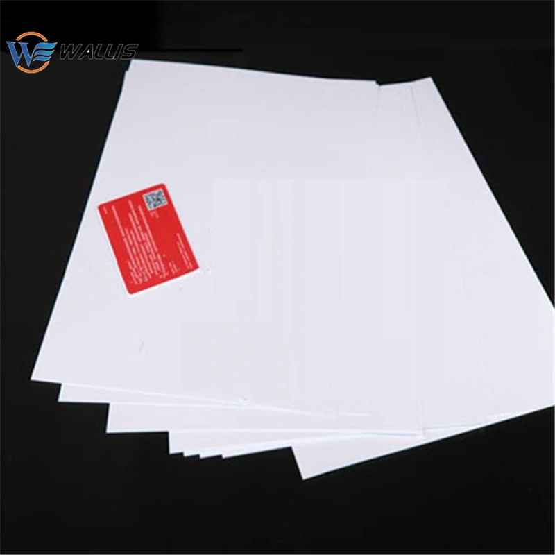 0.32mm A4 PVC White Digital Laser Printing Sheet for Konica HP Indigo Mgi Printers for Card Making