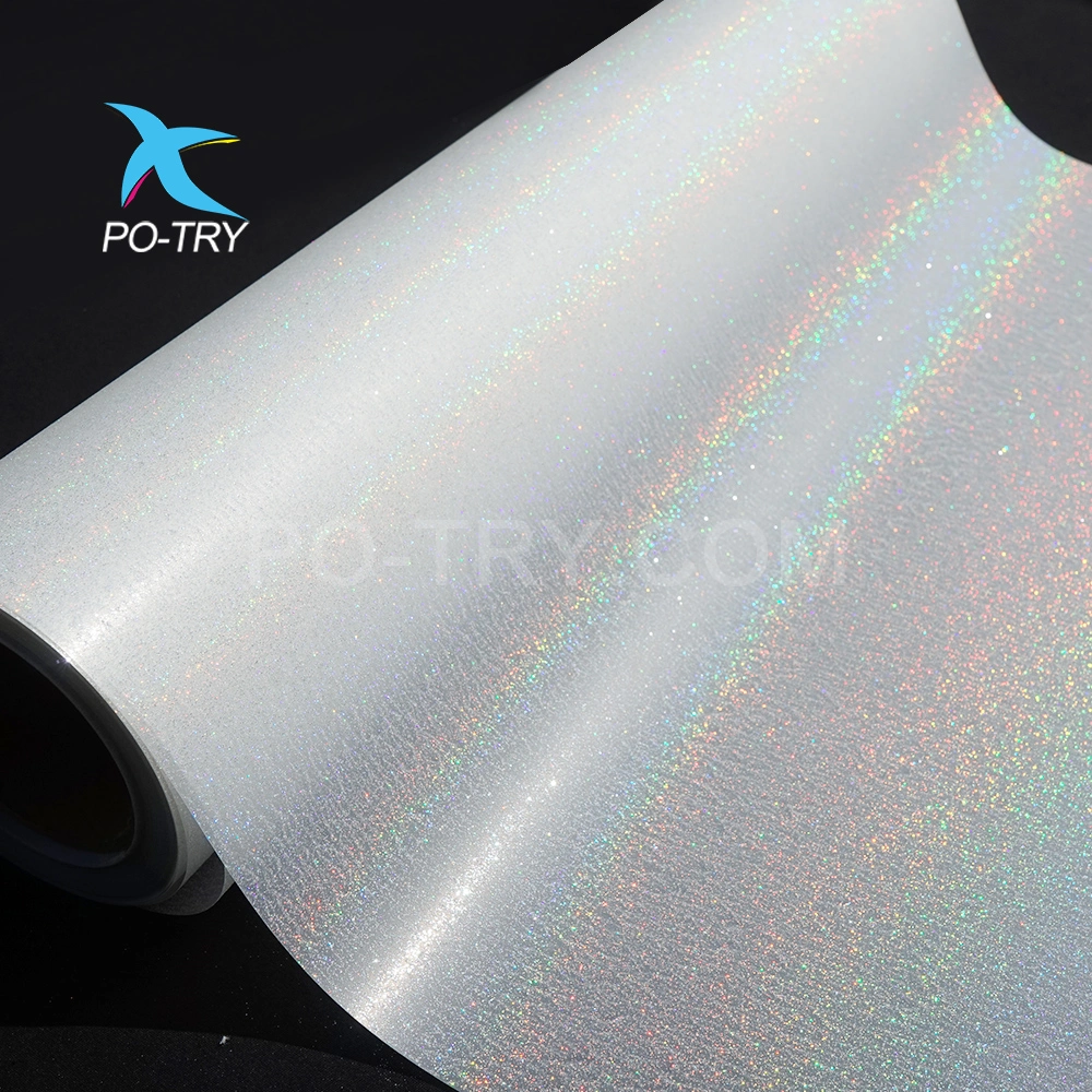 Htv Hot Cold Peeling Roll Vinyl Heat Transfer Glitter Pet Release Dtf Film