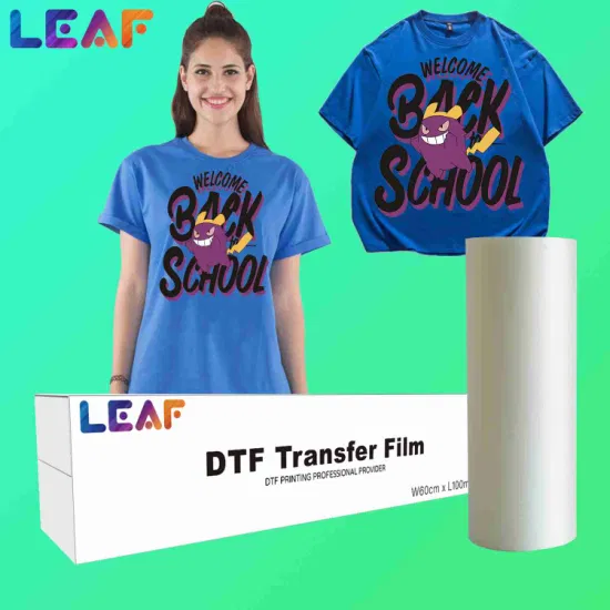 Precio barato MSDS, impresora de calor de tinta de hoja personalizada, película de transferencia de impresión Dtf